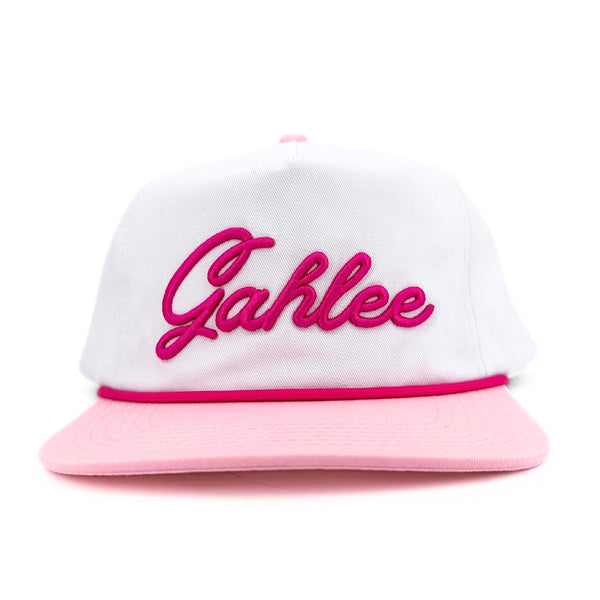Gahlee | White & Pink | Cloth