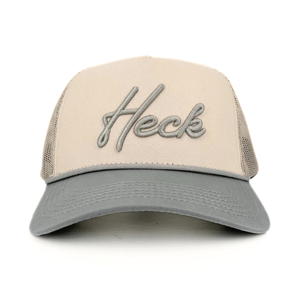 Heck | Natural & Gray | Mesh