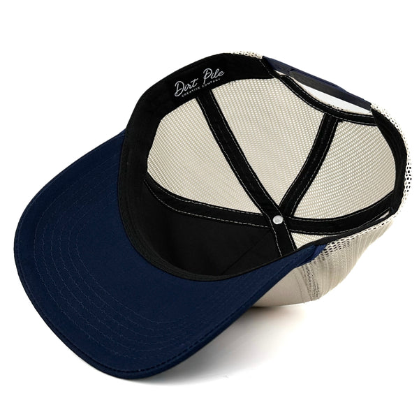 Fiddlesticks | Natural & Navy | Mesh