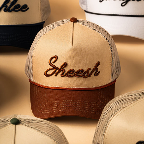 Sheesh | Khaki & Brown | Mesh