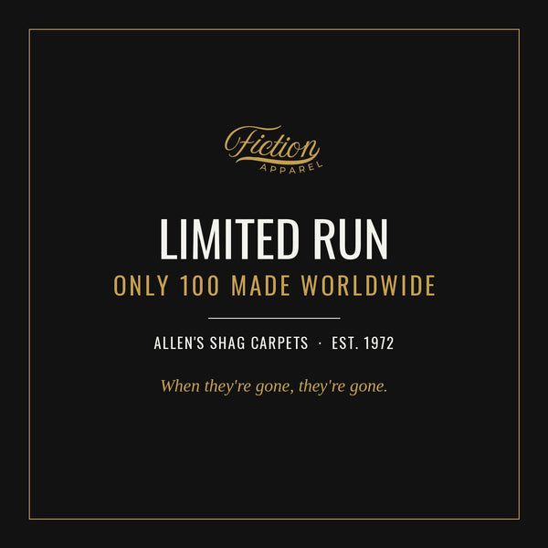 Fiction Apparel — limited run of 100.