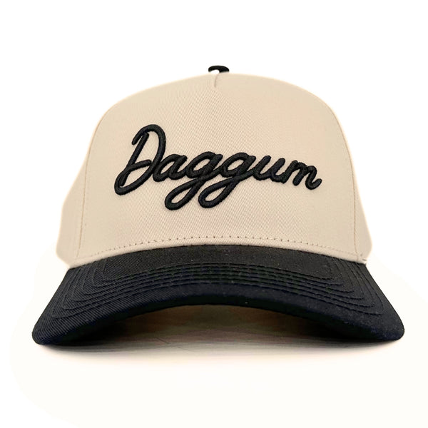 Daggum | Natural & Black | Cloth | Structured