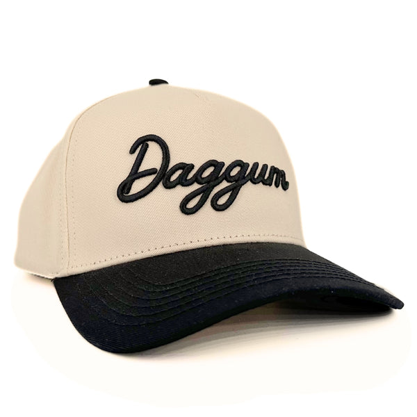 Daggum | Natural & Black | Cloth | Structured