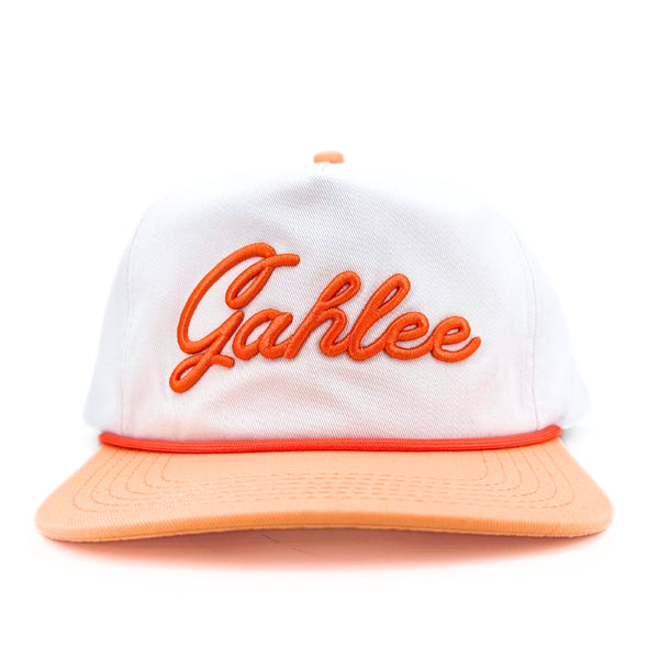 Gahlee | White & Peach | Cloth