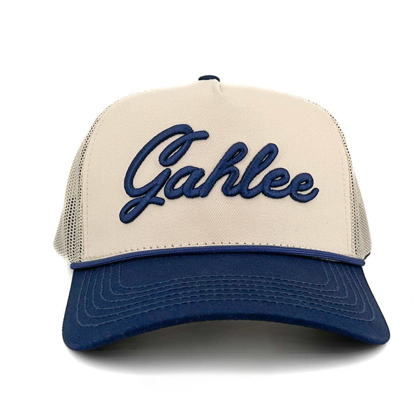 Gahlee | Natural & Navy | Mesh