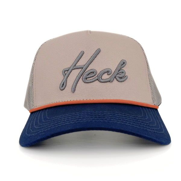 Heck | Khaki & Navy | Mesh