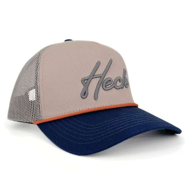 Heck | Khaki & Navy | Mesh