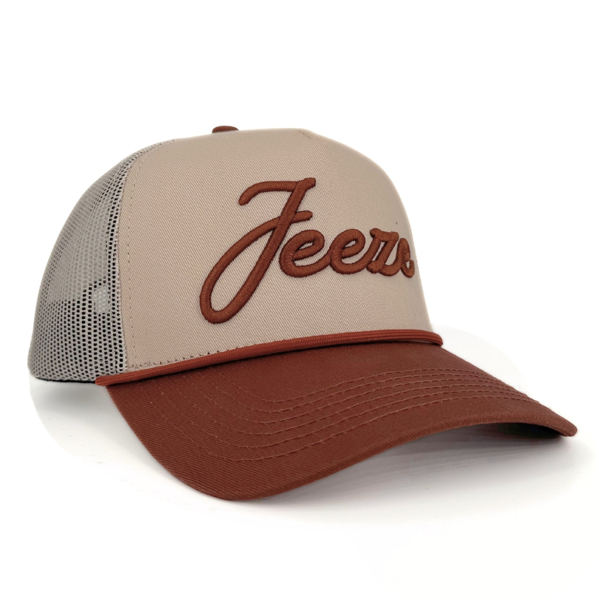 Jeeze | Khaki & Brown | Mesh – Dirt Pile Creative