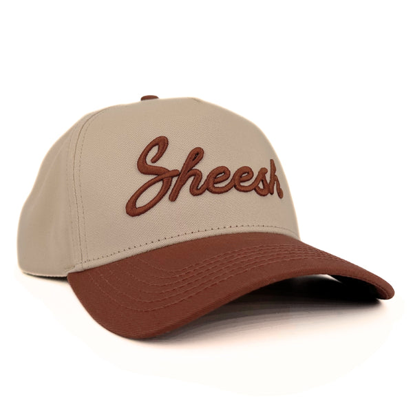 Sheesh | Khaki & Brown | Cloth | Structured