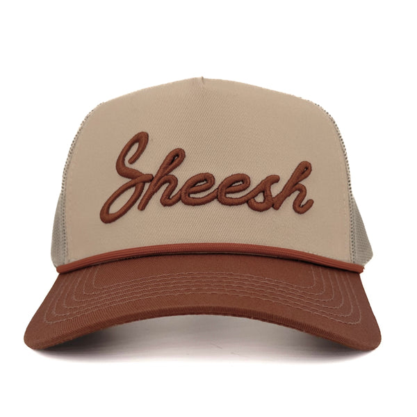 Sheesh | Khaki & Brown | Mesh