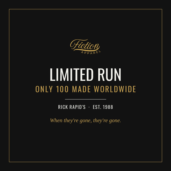 Fiction Apparel — limited run of 100.