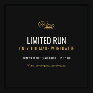 Fiction Apparel — limited run of 100.