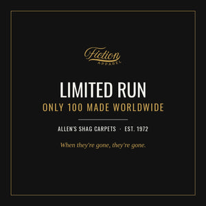 Fiction Apparel — limited run of 100.