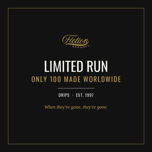 Fiction Apparel — limited run of 100.