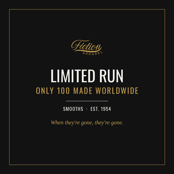 Fiction Apparel — limited run of 100.