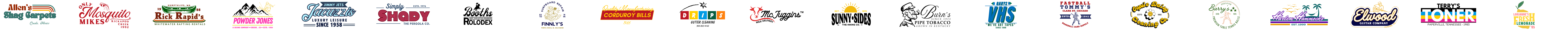 Fiction Apparel brand logos